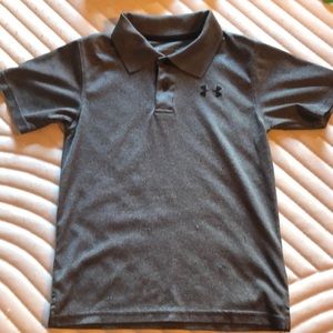 Under armour collared short sleeve dry fit shirt